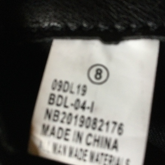 ✔️ Ositos Black Zip Boots Toddler Size 8 - Picture 5 of 5